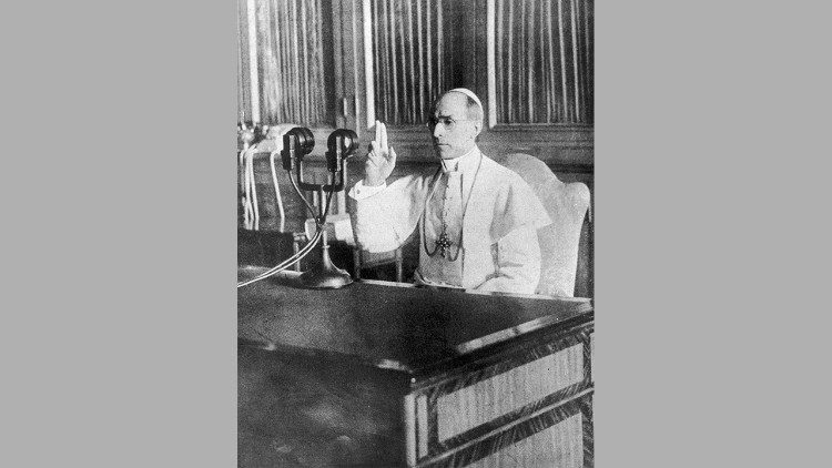 Papa Pío XII, foto de archivo