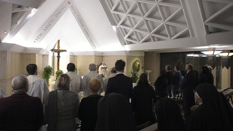 2020.01.28 Papa Francesco, Messa Santa Marta