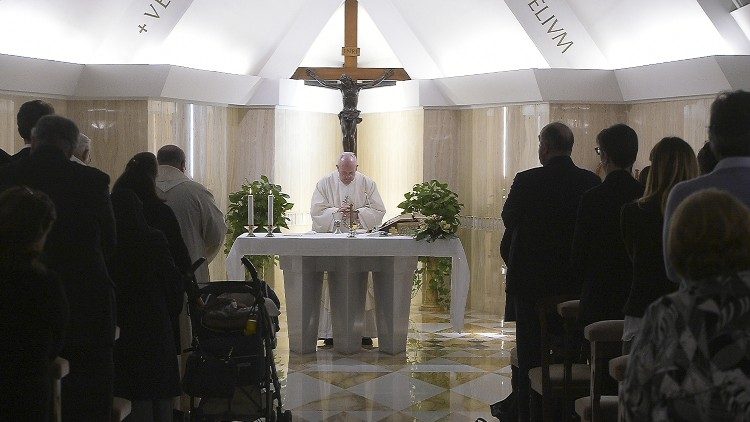 2020.01.28 Papa Francesco, Messa Santa Marta