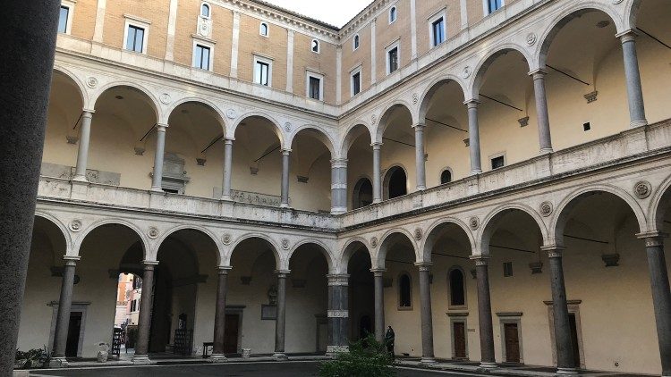 Der Palazzo della Cancelleria in Rom, Sitz der Apostolische Pönitentiarie 