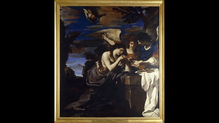 Giovan Francesco Barbieri detto il Guercino (1591-1666), S. Maria Maddalena Penitente, olio su tela, 1622, Pinacoteca © Musei Vaticani