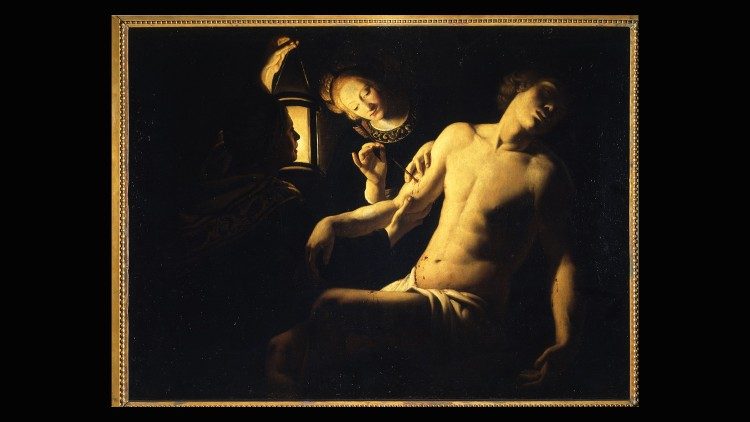 Trophime Bigot, Sebastiano curato da Irene, 1620 – 1634, Pinacoteca Vaticana ©Musei Vaticani