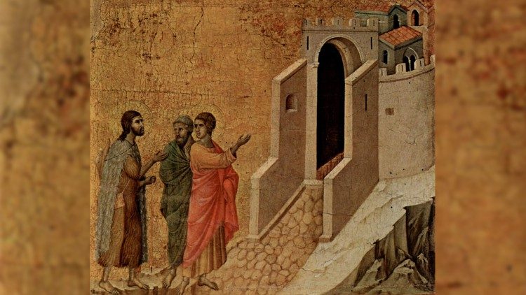 2020.04.15 Vangelo del giorno discepoli di Emmaus Cristo Risorto
