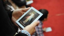 Obrazek z wizerunkiem Jezusa Miłosiernego 