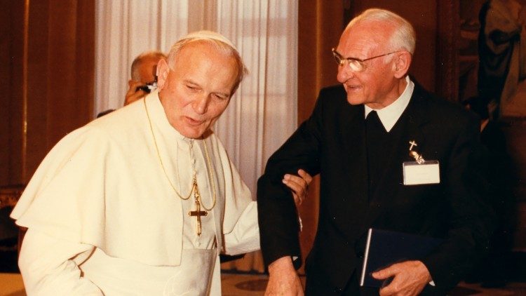 Aus unserem Archiv: Johannes Paul II. und Hans Urs von Balthasar