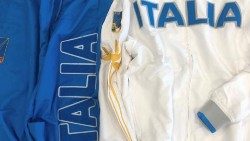 Una divisa della nazionale italiana di Bebe Vio