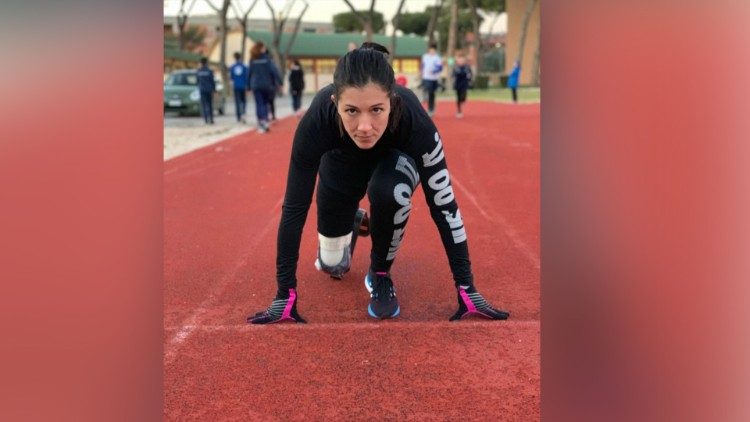 2020.06.24 Atletica vaticana Monica Contraffatto