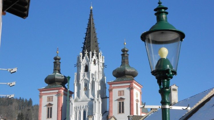Der Wallfahrtsort Mariazell in Österreich