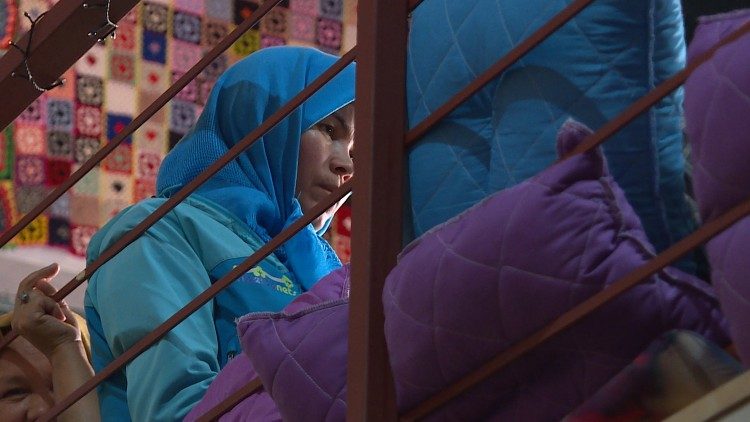 Migranti na ostrově Lesbos