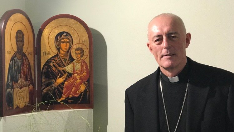 Арцыбіскуп Джорджа Лінгва, новапрызначаны прадстаўнік Папы ў Святой Зямлі