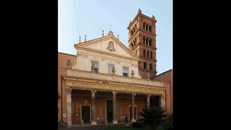 Bazylika św. Cecylii została wzniesiona w miejscu, gdzie mieszkała męczennica