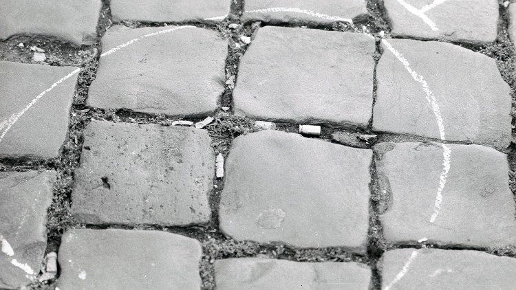 Uma cápsula das balas disparadas por Ali Agca