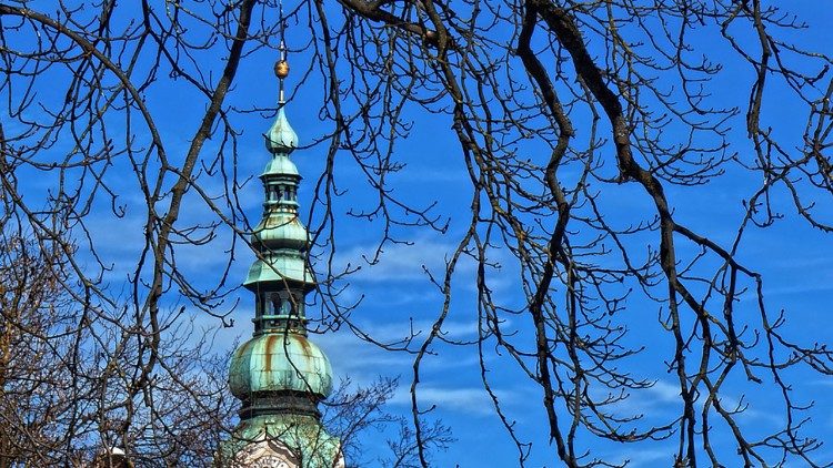 Kirchturm in Klagenfurt