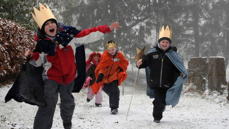 Spaßhaben gehört zum Sternsingen dazu