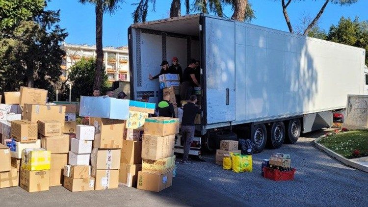 Гуманітарная дапамога для Украіны. Ілюстрацыйнае фота