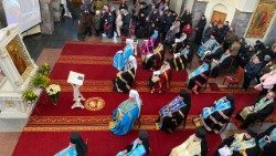 Ukrainos vyskupai Zarvanicos Dievo Motinos šventovėje