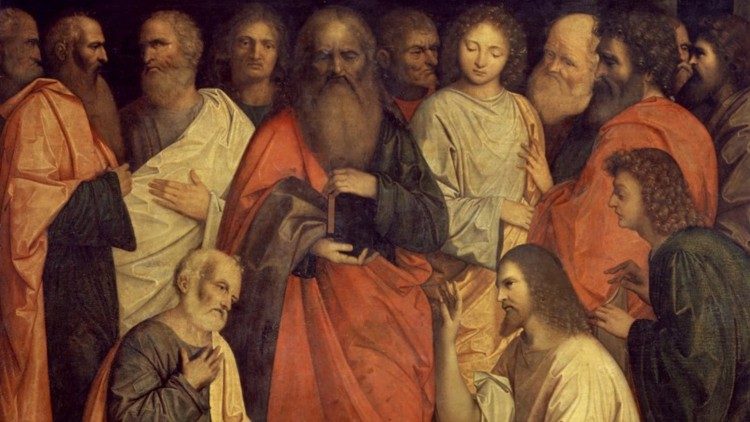 2022.04.14 Gesù con i discepoli, ultima cena, lavanda dei piedi