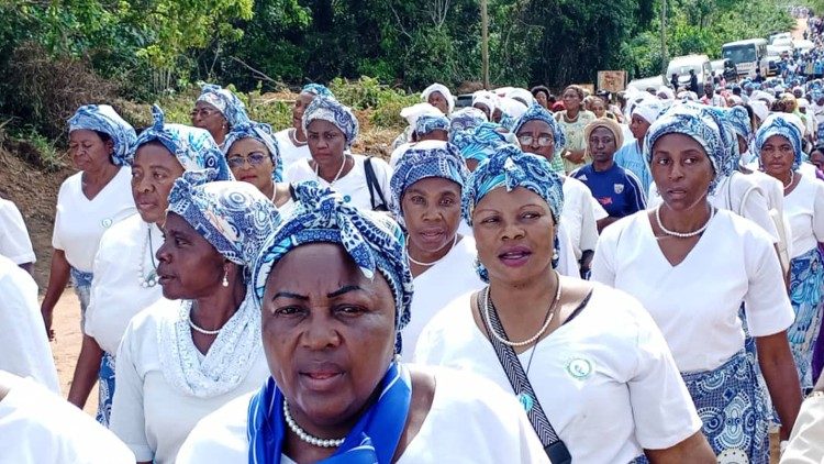 Peregrinação nacional de oração pela paz nos Camarões (foto de arquivo)