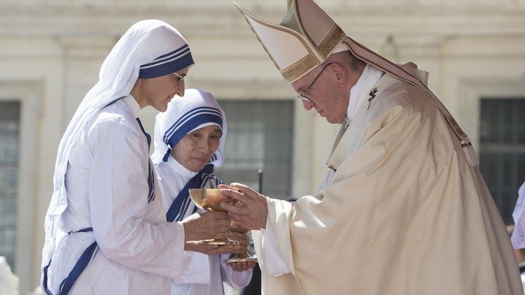 N&euml; shenjt&euml;rimin e N&euml;n&euml; Terez&euml;s