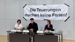 Bei einer Caritas-Pressekonferenz in Wien (Archivbild von 2022)