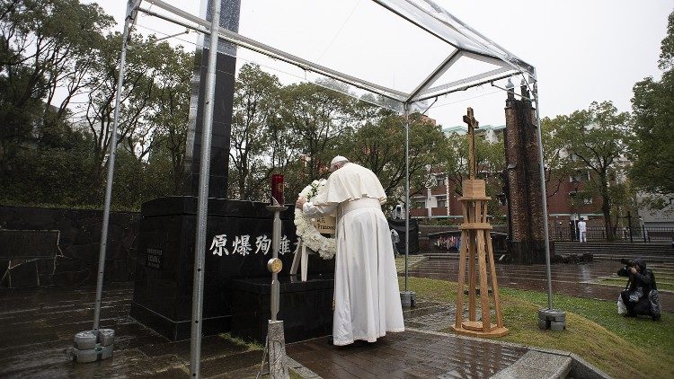 Papież Franciszek w Nagasaki, 2019