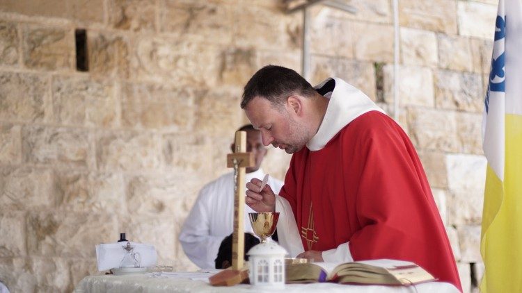 P. Nikodemus Schnabel OSB in Jerusalem, Aufnahme von 2022