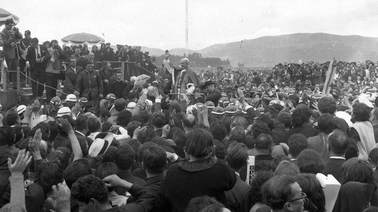 Paulius VI Kolumbijoje 