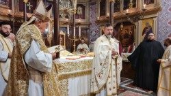 Ilustračná snímka: Kardinál Leonardo Sandri, niekdajší prefekt Dikastéria pre východné cirkvi v opátstve v Grottaferrate v roku 2022