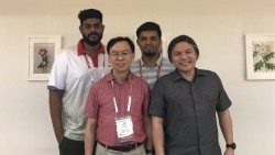 Four laymen participating in the FABC General Conference, Bangkok, 26 October 2022