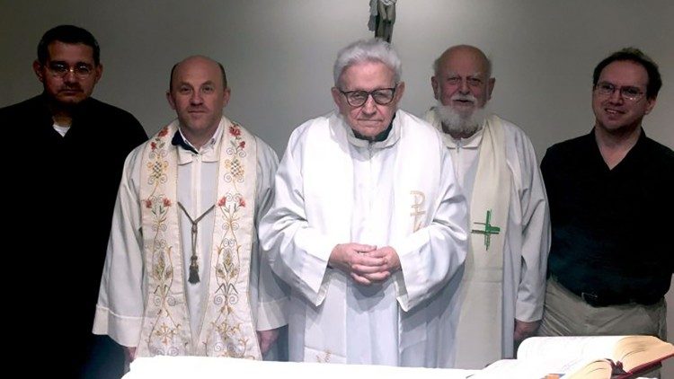Padre Sabino Maffeo, venuto a mancare il 21 gennaio all'età di 102 anni