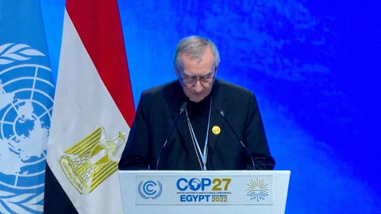 Il Cardinale Segretario di Stato interviene alla Cop27 che si è aperta ieri in Egitto