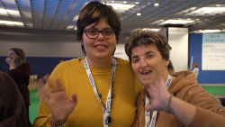 L'entusiasmo dei giovani protagonisti della realtà in cui la persona viene prima di tutto