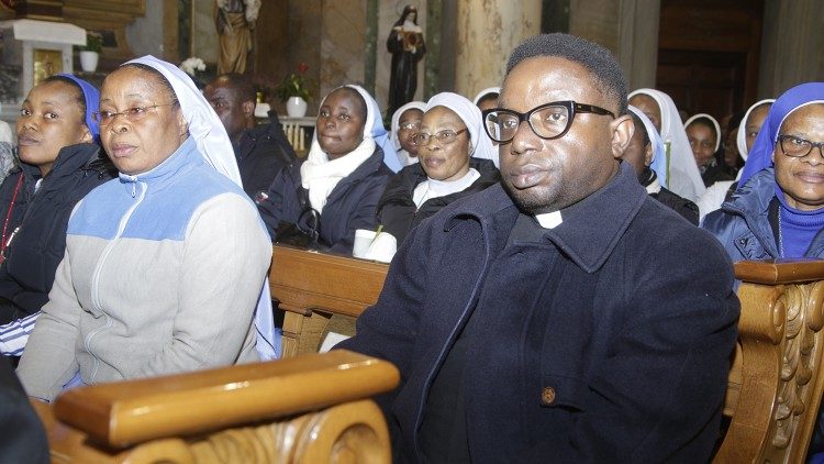 Adoration in the Church of Saint Anna.