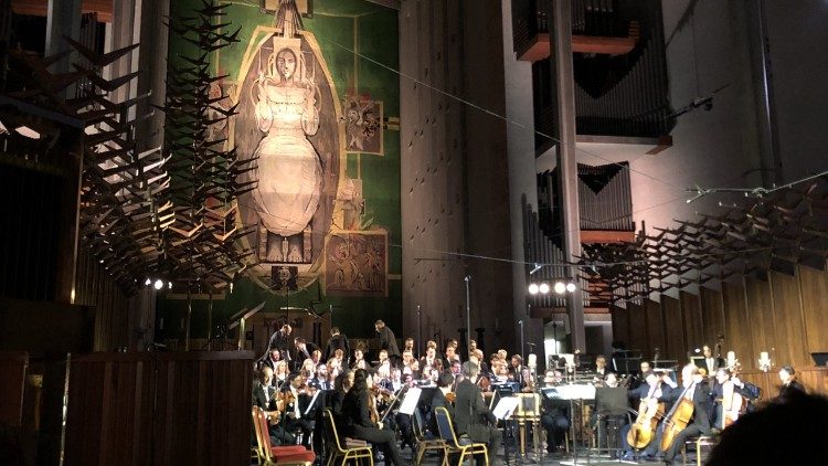 Il concerto nella Cattedrale di Coventry