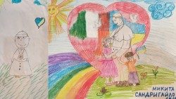 Vizatimet e fëmijëve të Kharkiv