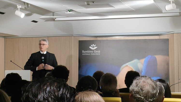 2023.03.29 Tiziano Onesti, președintele Spitalului pediatric ”Bambino Gesù”.