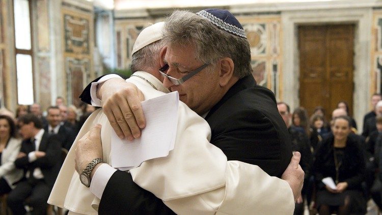 Un incontro tra Papa Francesco e il rabbino Skorka