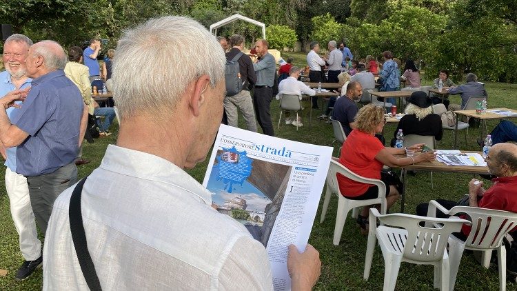 Spotkanie redaktorów i przyjaciół L'Osservatore di Strada