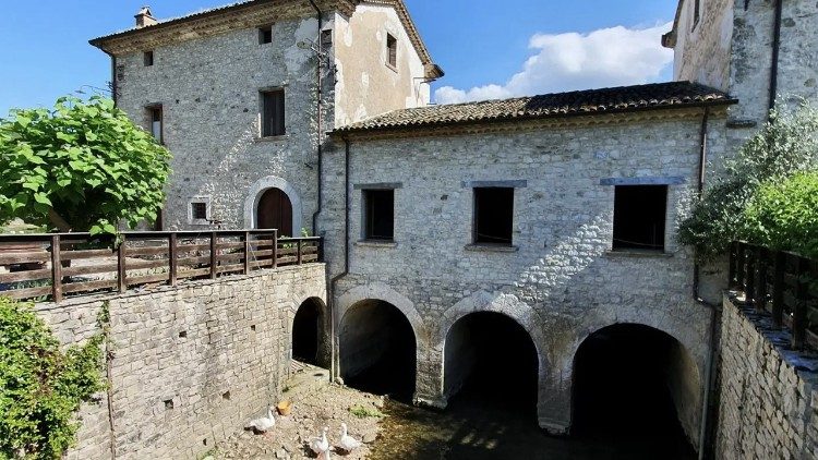 L'ex mulino di Colle d'Anchise (Campobasso), inserito nel Parco Fluviale dell'Alta Valle del Biferno
