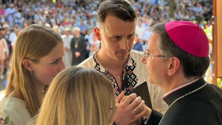 Zdjęcie z wizyty delegacji organizatorów ŚDM na Ukrainie