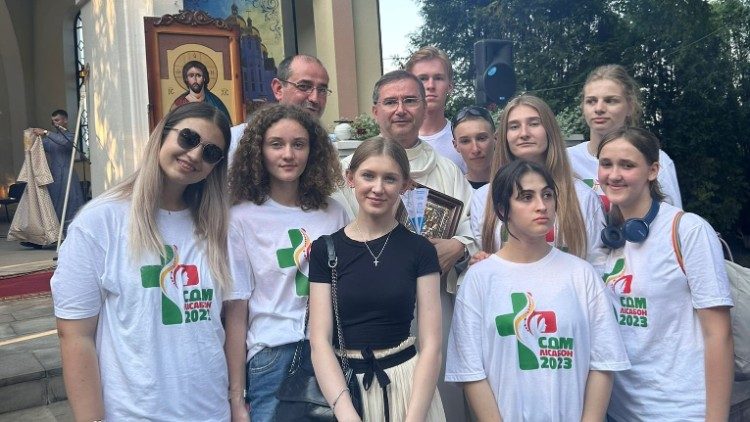 Delegacja ŚDM z młodymi z Ukrainy