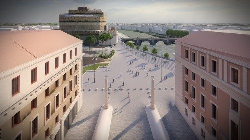 Jubileum 2025: Anjelský hrad bude spojený s Vatikánom pešou zónou