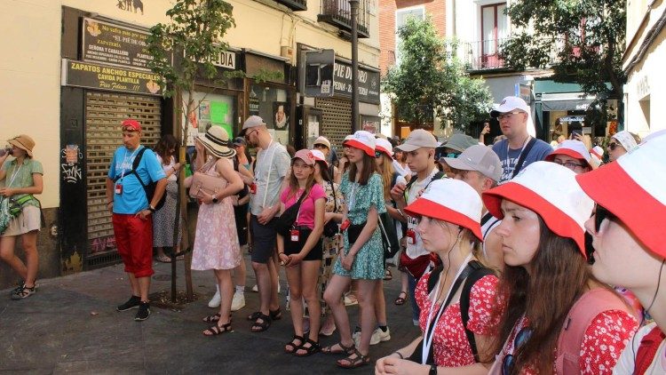 Młodzież z diecezji łomżyńskiej