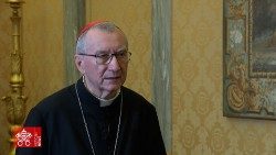 2023.07.31 Card. Parolin foto intervista