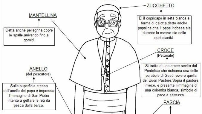 Una delle pagine del libretto "In viaggio con Papa Francesco"