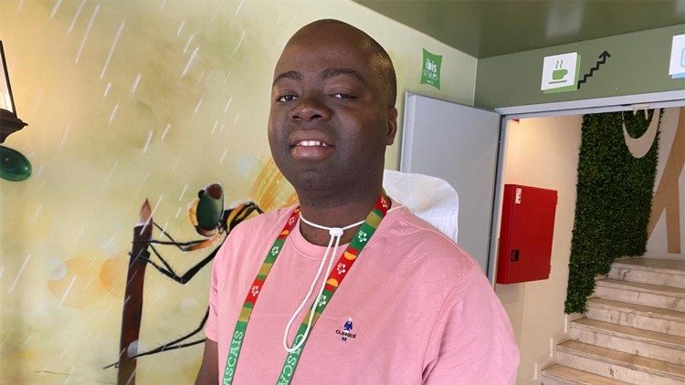 Padre Dinis Alexandre Gabriel, da delegação de Moçambique na Jornada Mundial da Juventude (JMJ) Lisboa 2023