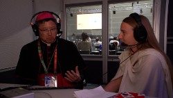 Đức Tổng Giám mục Chung Soon-taek của Seoul trong một cuộc phỏng vấn