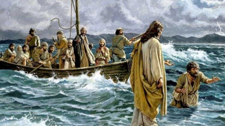 2023.08.12 Gesù salva Pietro dall'annegamento