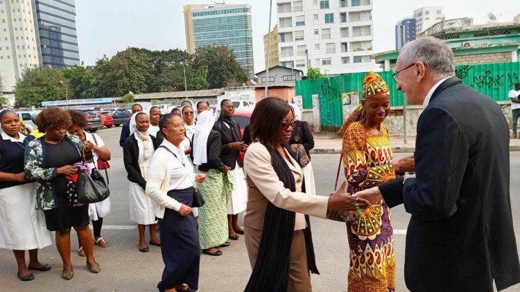 Secretário de Estado Cardeal Pietro Parolin, em Angola