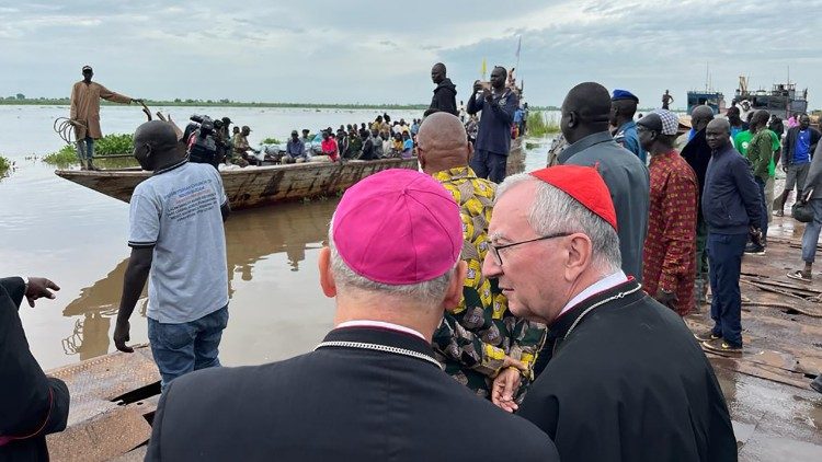 Cardinal Parolin in Malakal